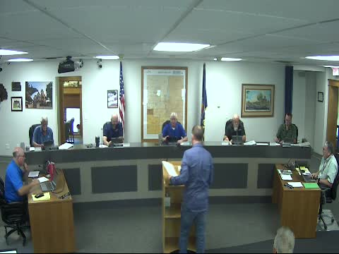 Commissioners approve two homestead lot splits and one rezone to allow possible 40‑acre split