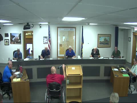 Commissioners authorize $55,000 replacement of Coal Creek radio‑tower lighting system