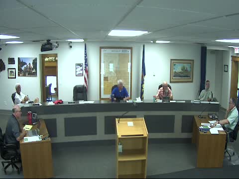 County files appraiser report for Ohio Street roundabout; payment to clerk of court next step