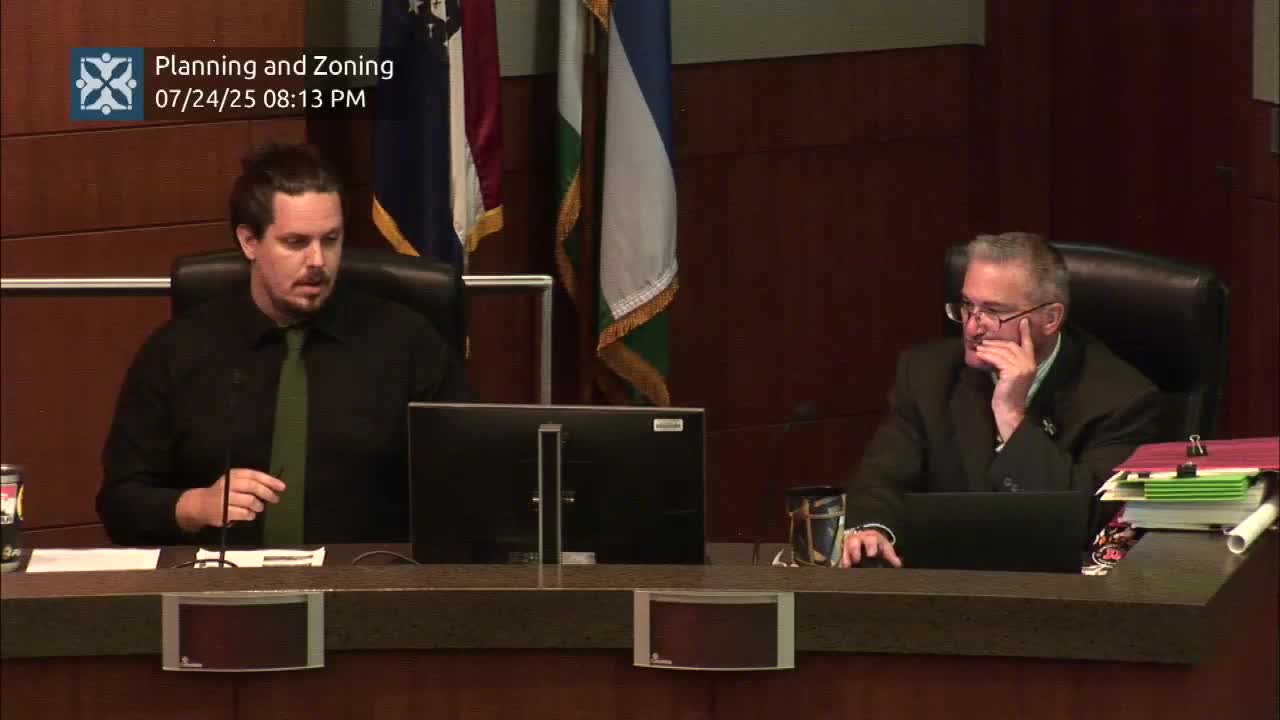 Commission approves Meadow Lane two‑lot plat and waives street and sidewalk requirements amid neighbor worries about traffic and stormwater