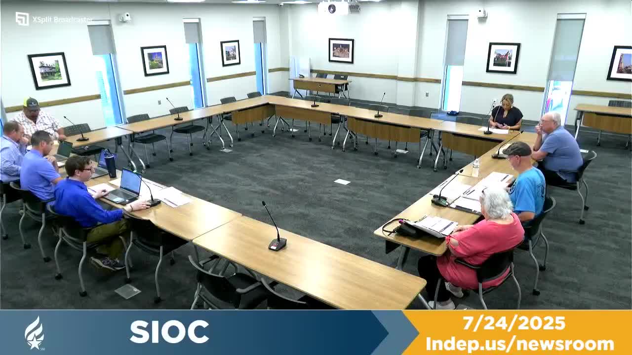 Committee approves April minutes and accepts financial dashboard showing street sales tax near budgeted levels