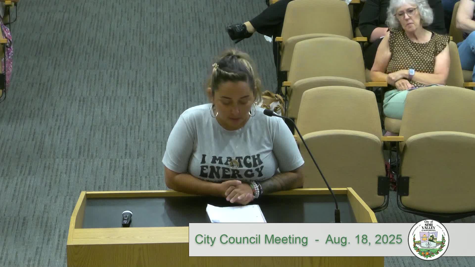 Veteran Jordan Ferguson confronts Simi Valley council on racism and youth safety