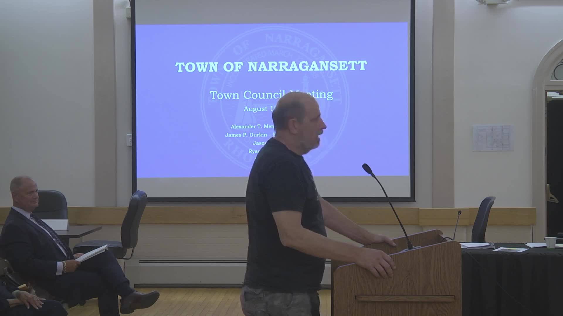 Residents Discuss URI Housing Needs and Narragansett Infrastructure Funding at Community Meeting