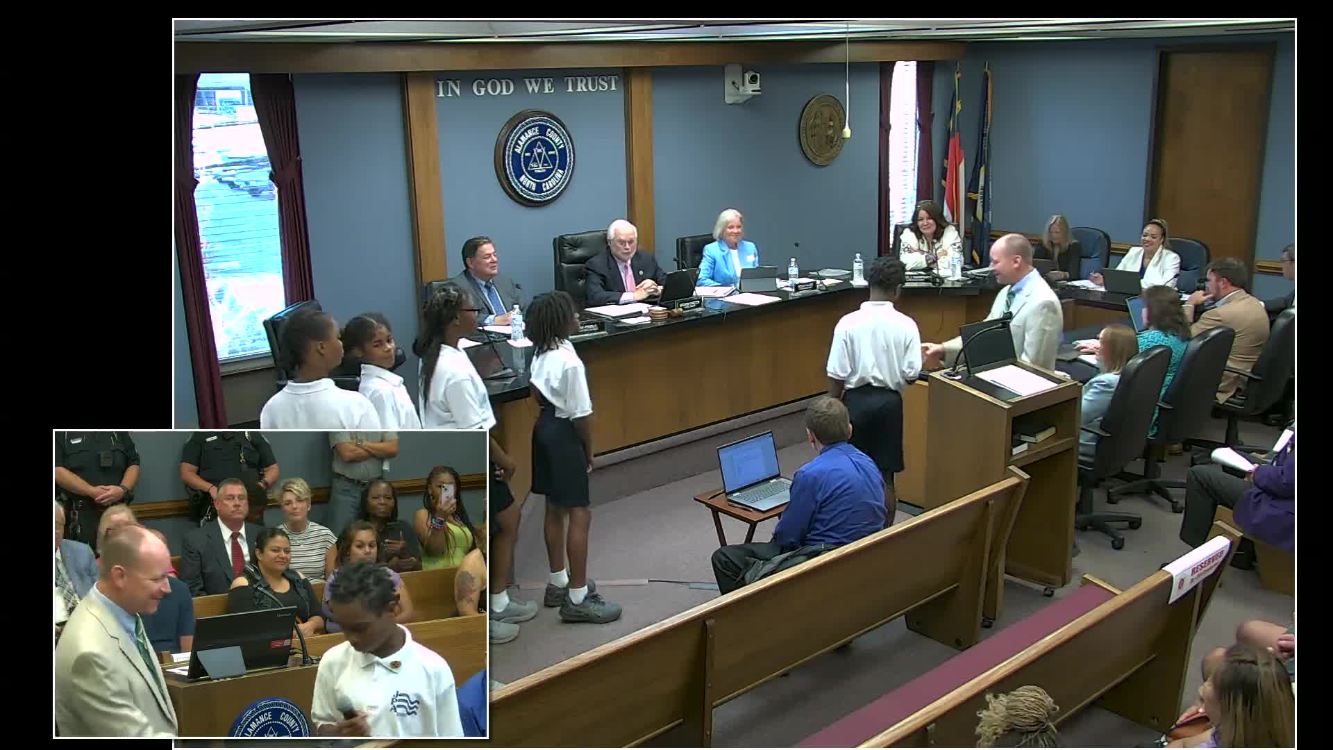 Students Share Leadership Lessons at Broadview Middle School Graduation Ceremony