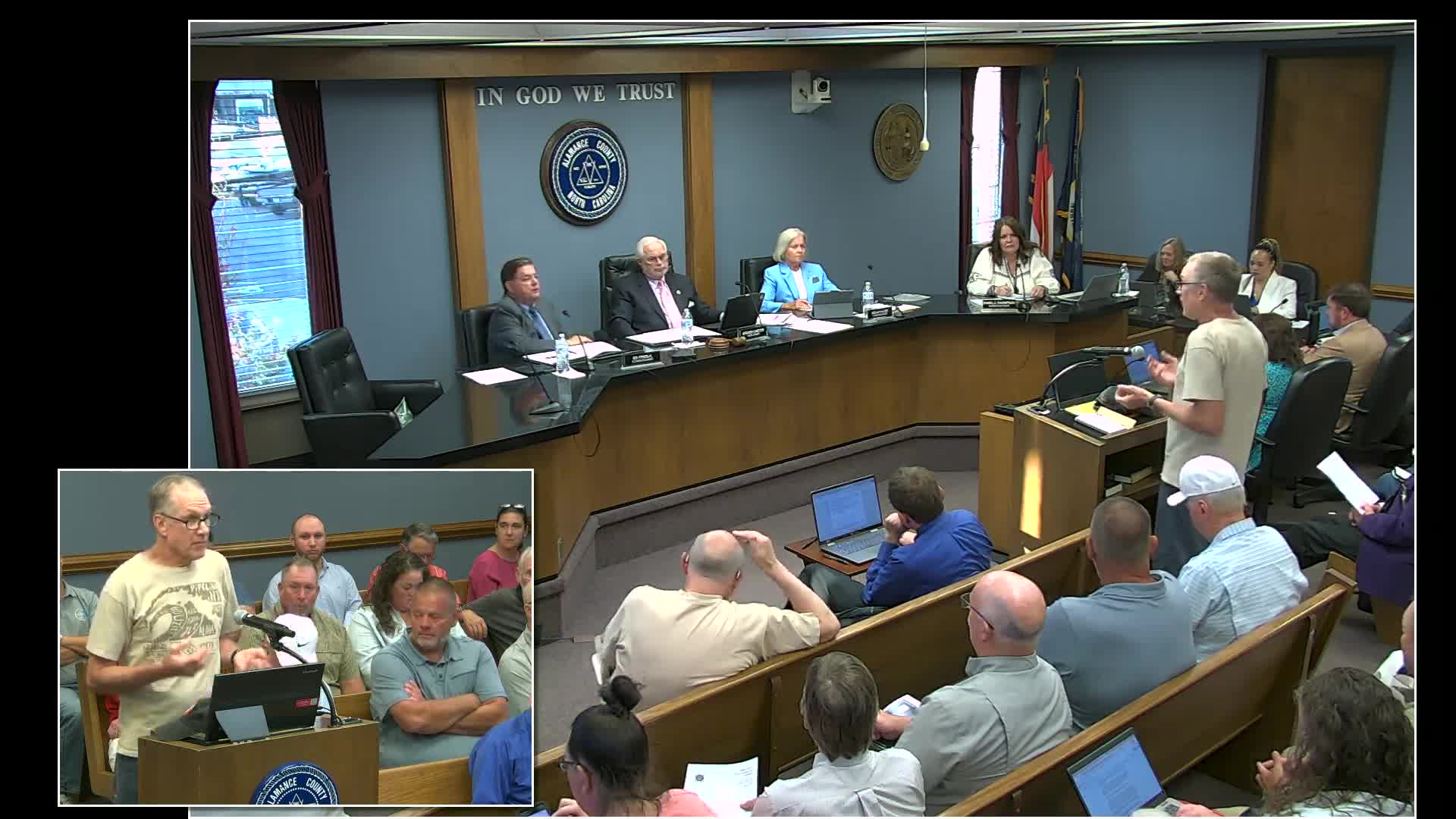 Landowner Joe Crispo Challenges Property Taxation and Conservation Policies in Community Meeting