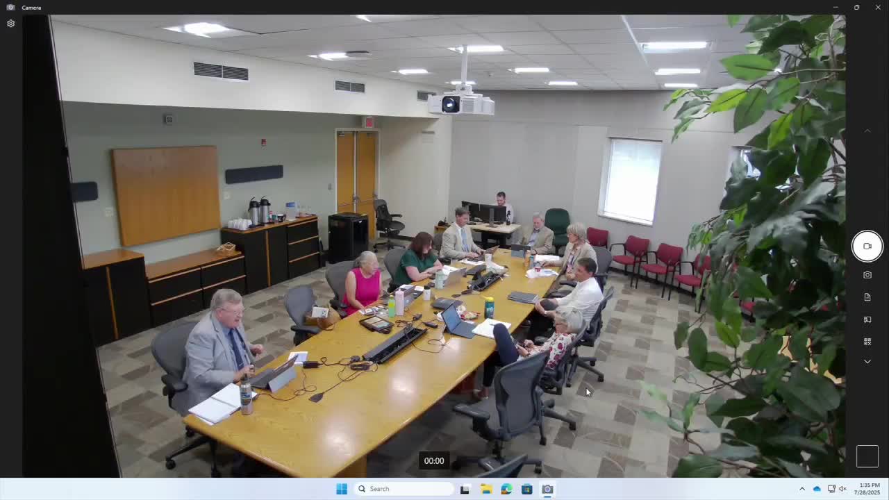 Board enters executive session to discuss collective bargaining, condemnation and property sale; motion revised to add police union