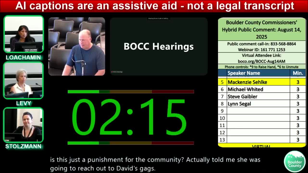 Resident faults county retrofit program for unsuitable installation and vendor problems