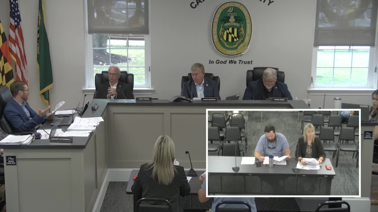Caroline County council discusses solar projects and agricultural land preservation funding
