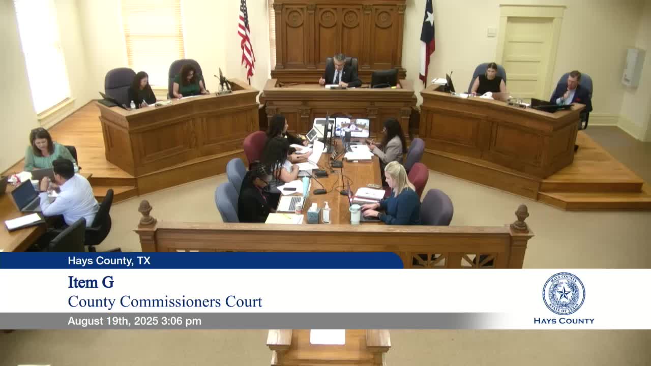 Commissioners Set November 2025 Election and Approve Polling Locations