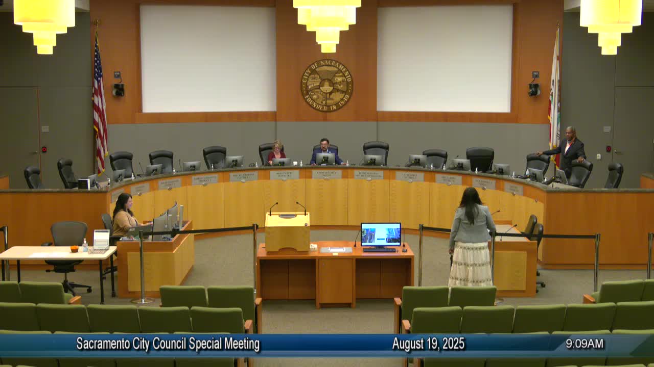 Sacramento City Council Holds Closed Session on Employment and Labor Negotiations