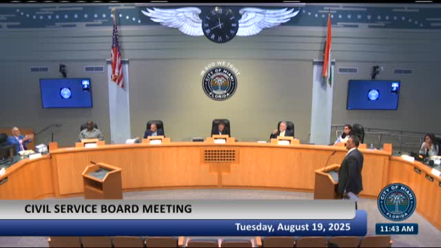 Board Reviews Evidence in Whistleblower Case Against Officer Matias