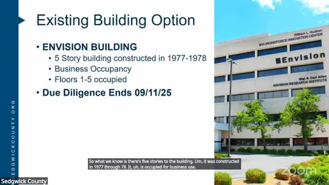 Sedgwick County unveils plans for Envision Building remodel and new construction options