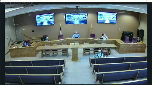 La Paz County officials coordinate response after Aux Board Bridge ends up in river