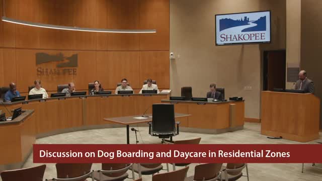 Shakopee Council Discusses Regulation of Residential Pet Daycare and Boarding Services