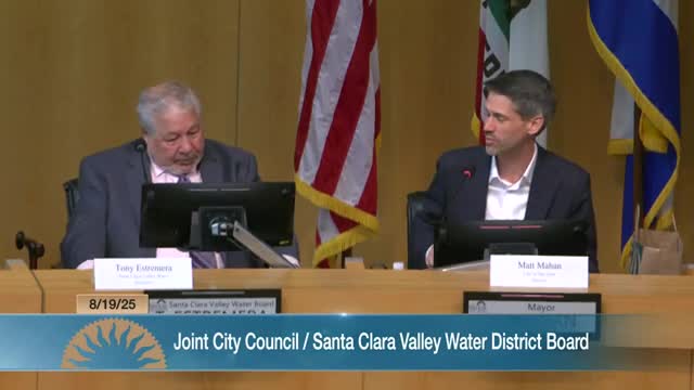 San Jose Mayor and Valley Water Board Strengthen Collaboration on Water Initiatives