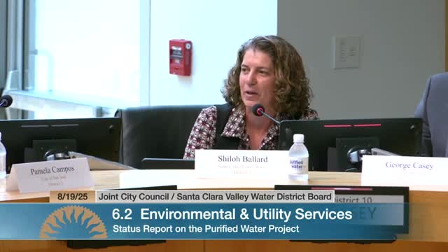 San Jose Leaders Discuss Recycled Water Project and Long-Term Supply Strategies