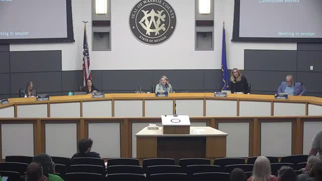Washoe County Commissioners Hold Public Comment Session Amid Concerns on Federal Actions