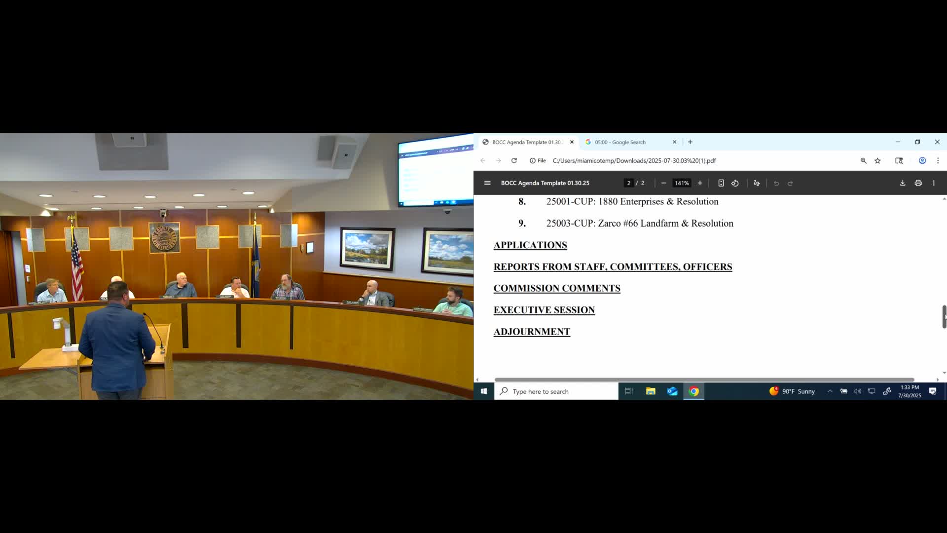 Planning Commission Reviews Quarry Extension Permits Amid Environmental Concerns