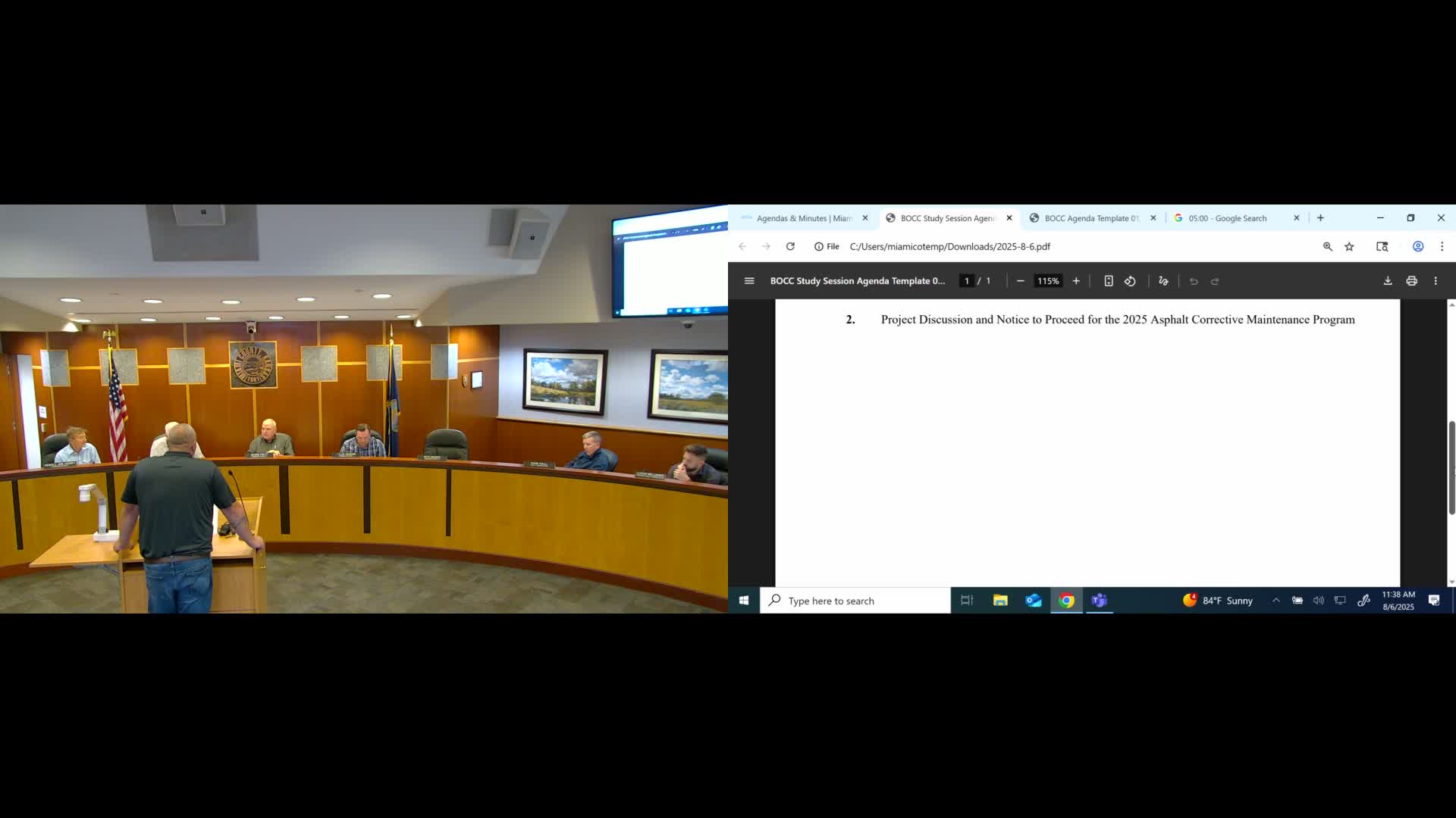 Miami County prepares budget; commissioners flag grant-funded positions and EMS revenue uncertainty