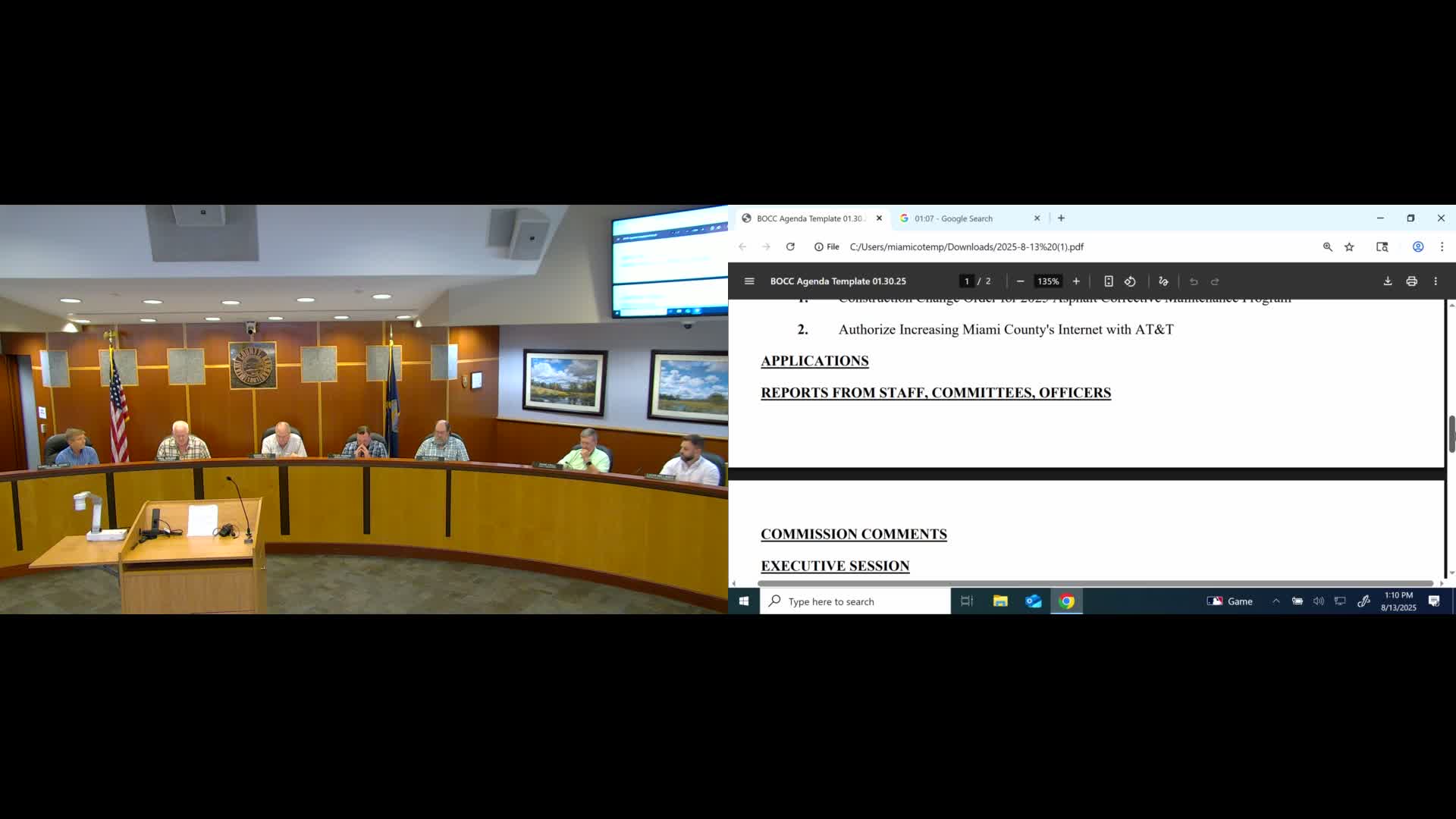 Miami County authorizes AT&T contract to increase internet to 1 Gbps; staff to sign