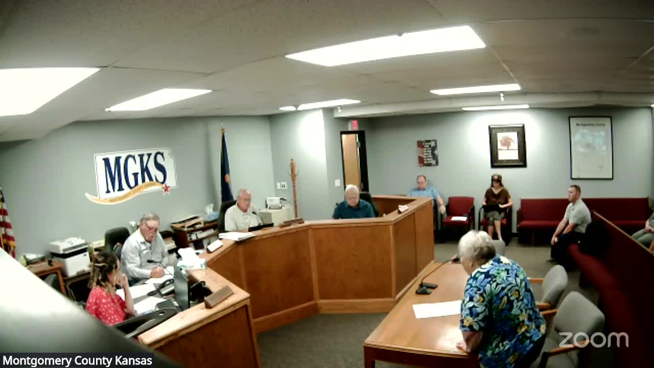 Commissioners approve sheriff's tax sale resolution; treasurer reports bridal fund investments