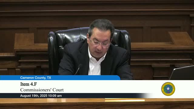 Commissioners Approve Moore Will LLC for Isla Blanca Park Utility Improvements Project
