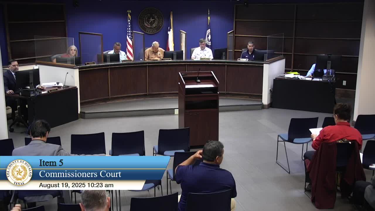 Commissioners Host Open Forum as Fern McClarty Discusses Bond Sale