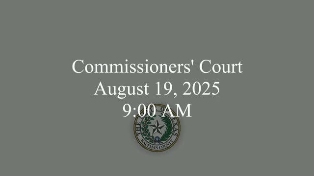 Kaufman County Court Approves MOU with Passion Health Clinic and Honors Veteran Service Officer