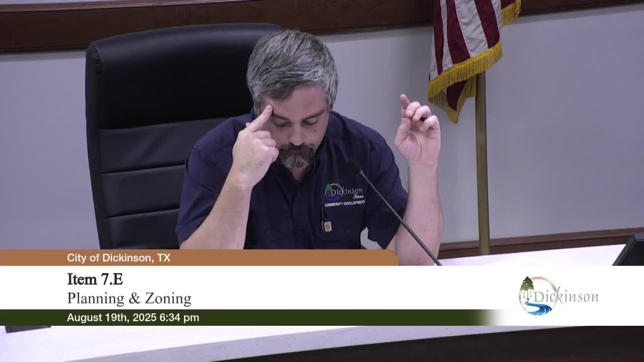 Dickinson Council Considers Changes to Accessory Dwelling Unit Regulations