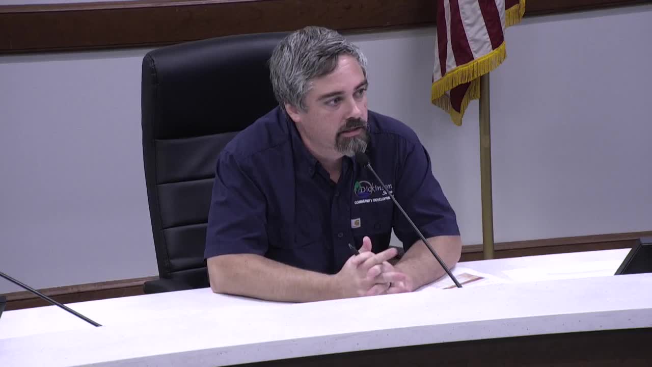 Dickinson Council Considers Permitting Single Family Homes in Urban Transition Zones