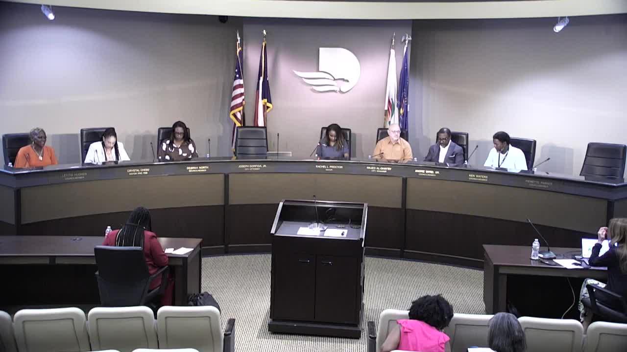 DeSoto City Council Approves Updated Employment Agreement for City Manager