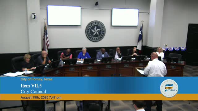 Forney EMS Committee Finalizes RFP for Dedicated Ambulance Services Contract