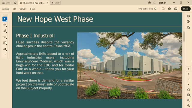 City Staff Proposes Zoning Changes for Industrial Site to Attract Diverse Users