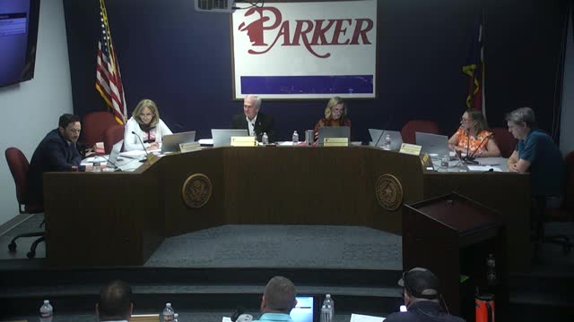 Parker City Council proposes 2025 tax rate of 0.310439 ahead of public hearing