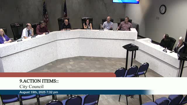 City Council Votes on Tax Rate and Revises Purchasing Policy to $100K