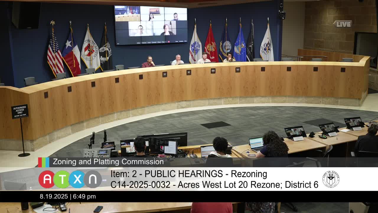 City Commissioners Approve Rezoning Case for Forest Section at Villages of Spicewood