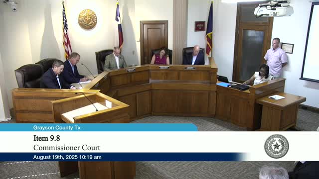 Grayson County Commissioners Approve Phillips Creek Estates 2 Subdivision Proposal