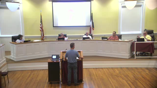 Lockhart City Council Reviews Solid Waste Consulting Agreement with Burns and McDonnell