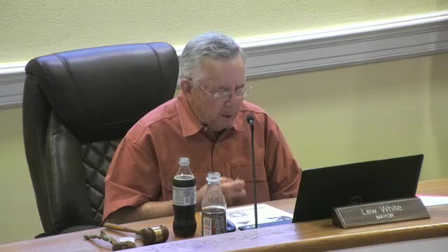 City Council Reviews Appeal for Accessory Dwelling Unit on East Live Oak Street