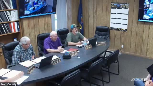 Pratt County commissioners adopt resolution vacating portion of North Jackson Street
