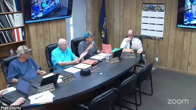 Pratt County Commission approves hires, building maintenance and recurring service contracts