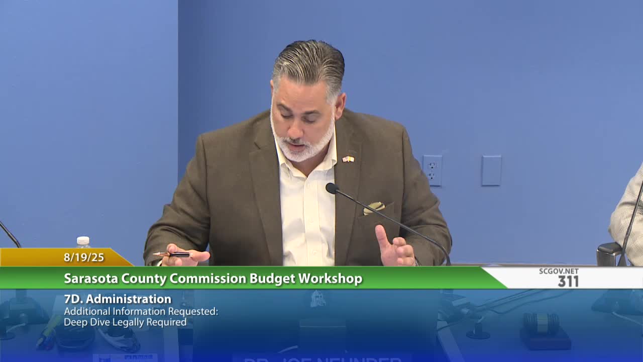 Commissioner Knight pushes fiscal responsibility amid rising public safety budget concerns