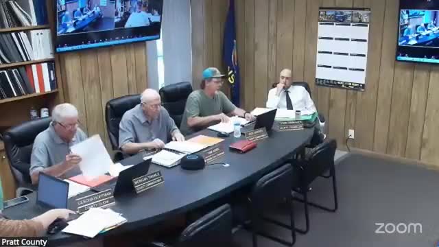 Pratt County officials review budget as assessed value drop forces higher levy to hold revenue neutral