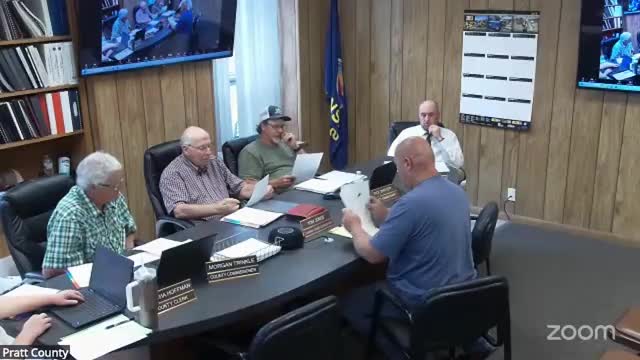 Pratt County approves mower, communications truck tires and laptop purchases