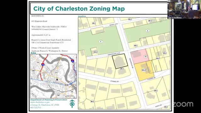 City Council Reviews Rezoning Requests in West Ashley and Downtown Charleston