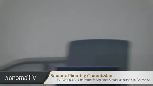 Commissioner O'Neill questions residential lot use permits during agricultural discussions