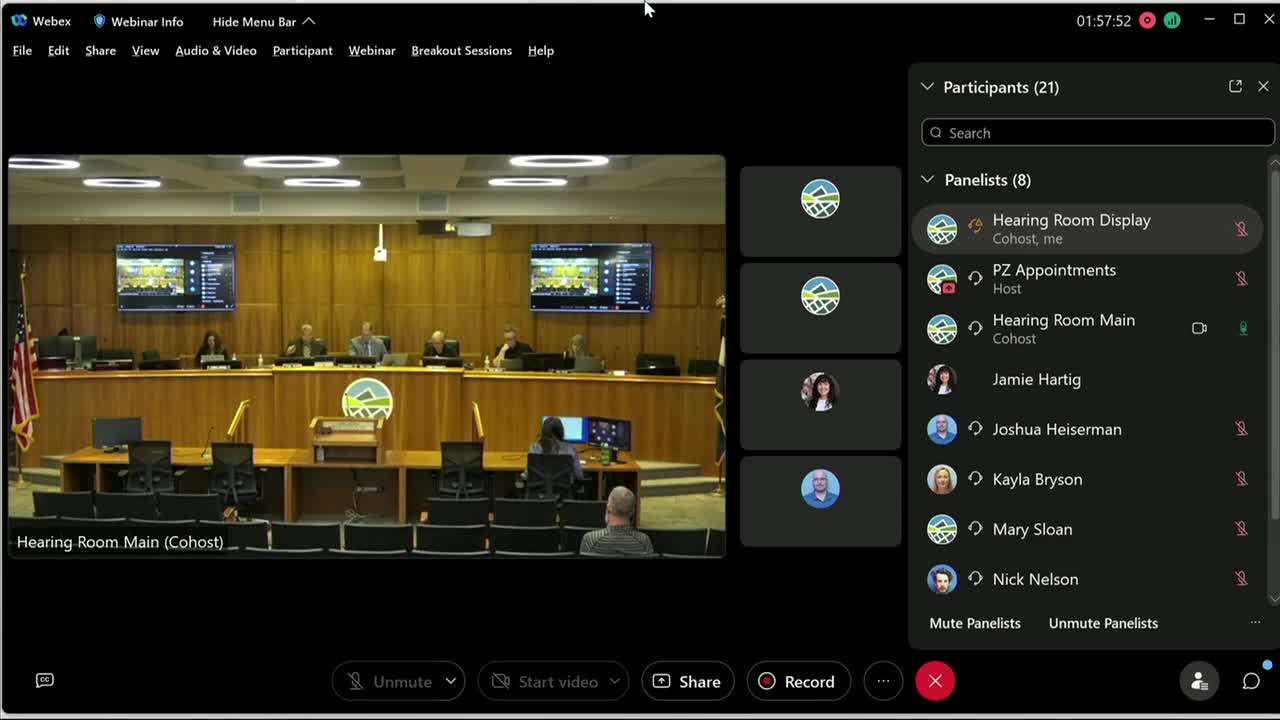 Jefferson County Board of Adjustment approves consent agenda of routine variances and short‑term rental renewals