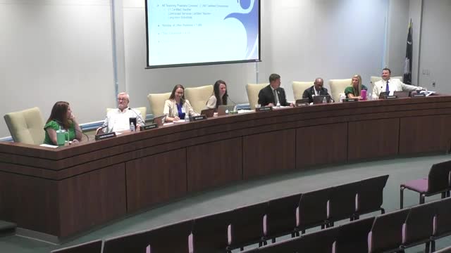 Lexington 1 reports stable student enrollment and updates on staff coverage