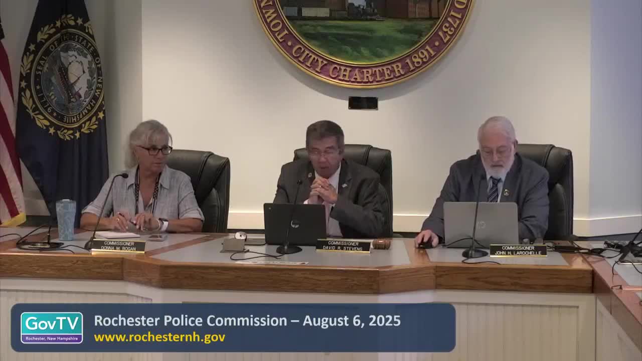 Commission unanimously accepts June 4 minutes; meeting recessed for swearing-in photos