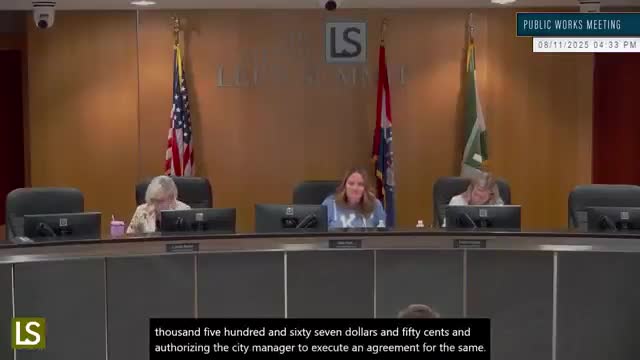 Public Works committee advances Phase 2 sidewalk-gap contract to Myers Construction